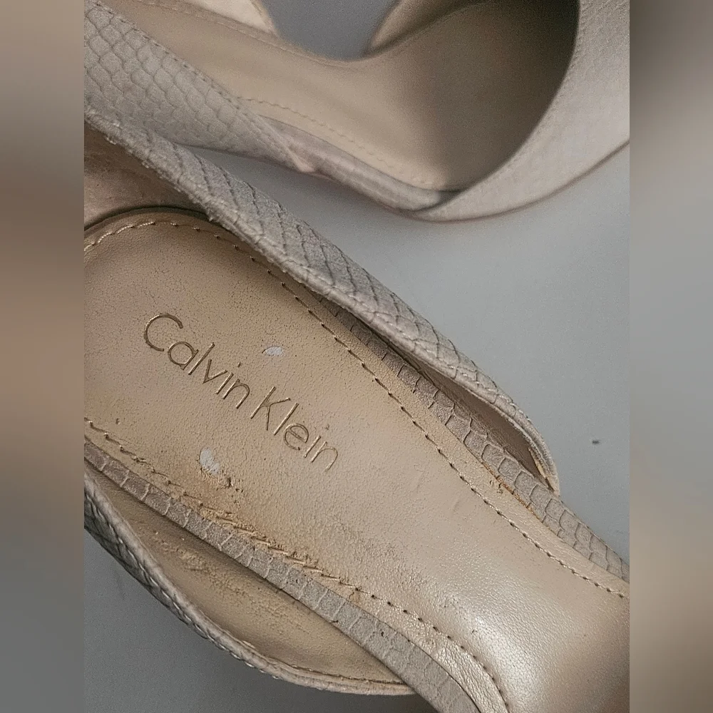 Calvin Klein D'Orsay Style Heels